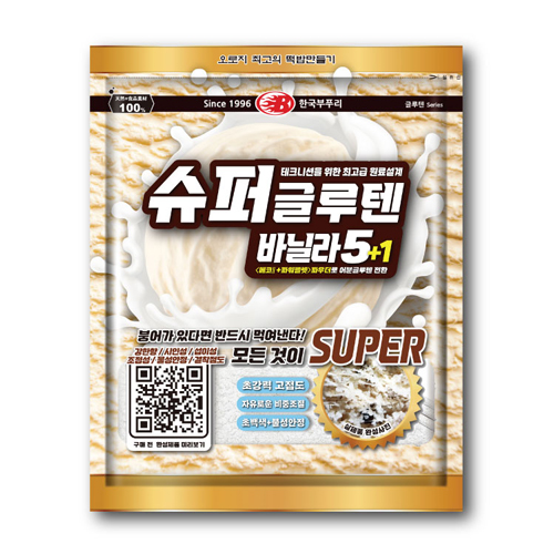 한국부푸리 슈퍼 글루텐 바닐라 5+1