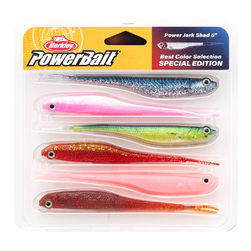 버클리 파워베이트 저크쉐드 5인치 스페셜 패키지/Berkley Powerbait Jerk Shad