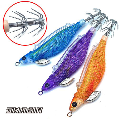 백경조침 SWAGIN SG-510 미니 포세이돈 삼봉 에기