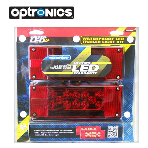 옵트로닉스 TLL16RK 트레일러 LED 스톱/턴/테일 라이트/Optronics LED Stop/Turn/Tail Lights